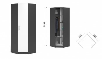 Шкаф угловой Чикаго (Имп) в Сысерти - sysert.mebel-e96.ru