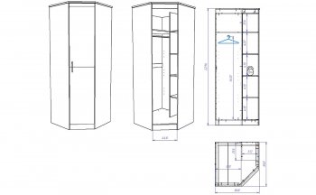 Шкаф угловой Денвер (СБК) в Сысерти - sysert.mebel-e96.ru