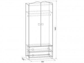 Набор детской мебели Амели (модульная) в Сысерти - sysert.mebel-e96.ru