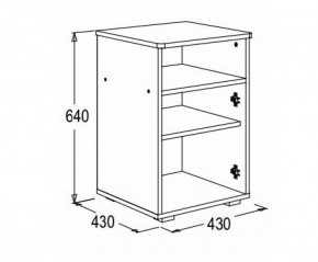 Набор детской мебели Омега-16 (модульная) в Сысерти - sysert.mebel-e96.ru