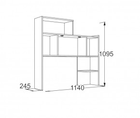 Набор детской мебели Омега-18 (модульная) в Сысерти - sysert.mebel-e96.ru