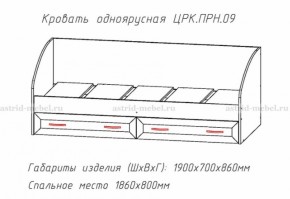 Набор детской мебели Принцесса (модульный) (АстридМ) в Сысерти - sysert.mebel-e96.ru