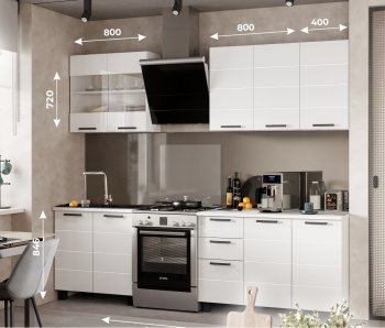 Кухонный гарнитур Диана 2 м (БТС) в Сысерти - sysert.mebel-e96.ru