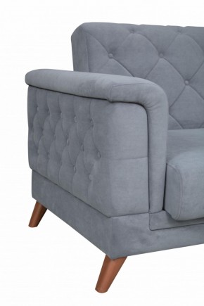 Диван-кровать Амарант (велюр катания стилл) в Сысерти - sysert.mebel-e96.ru