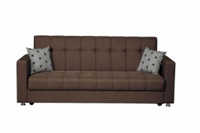 Диван-кровать Саури-2 (жаккард крона эспрессо) в Сысерти - sysert.mebel-e96.ru
