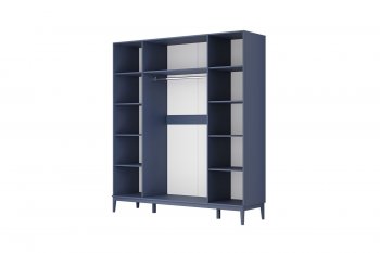 Шкаф 1954 мм Джали Тёмно-Лазурный (БМ) в Сысерти - sysert.mebel-e96.ru