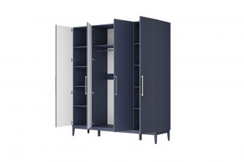 Шкаф 1954 мм Джали Тёмно-Лазурный (БМ) в Сысерти - sysert.mebel-e96.ru