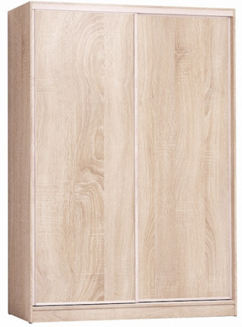 Шкаф-купе Домашний 1600 дуб сонома без зеркала в Сысерти - sysert.mebel-e96.ru