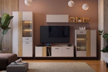 Стенка Доминика модульная  (Мебельсон) в Сысерти - sysert.mebel-e96.ru