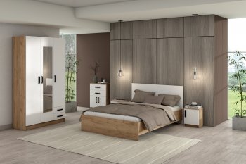 Спальный гарнитур Эконом, модульный (Зарон) в Сысерти - sysert.mebel-e96.ru