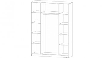 Шкаф 1600 мм Элегант графит (Лин) в Сысерти - sysert.mebel-e96.ru