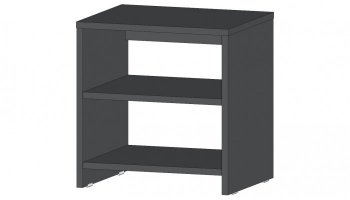Спальный гарнитур Элегант, графит, модульный (Лин) в Сысерти - sysert.mebel-e96.ru