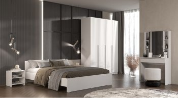 Спальный гарнитур Элегант, белый, модульный (Лин) в Сысерти - sysert.mebel-e96.ru