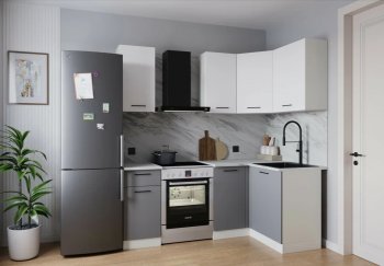 Кухонный гарнитур угловой Элеганция 2000*1200 мм (Sanvut) в Сысерти - sysert.mebel-e96.ru