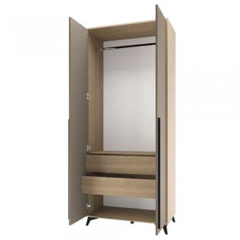 Шкаф 920 2С2Я с ящиками Ева Глиняный (Памир) в Сысерти - sysert.mebel-e96.ru