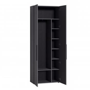 Шкаф для одежды 800 мм Эйр 13.340 графит (Моби) в Сысерти - sysert.mebel-e96.ru