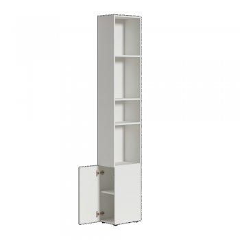 Шкаф торцевой Эйр 16.323 белый (Моби) в Сысерти - sysert.mebel-e96.ru