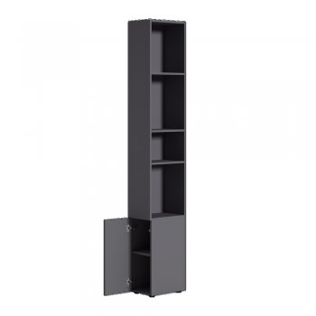 Шкаф торцевой Эйр 16.323 графит (Моби) в Сысерти - sysert.mebel-e96.ru