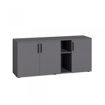Тумба под ТВ Эйр 16.55 графит (Моби) в Сысерти - sysert.mebel-e96.ru