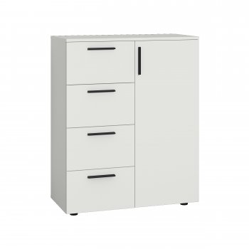 Комод Эйр 16.241 белый (Моби) в Сысерти - sysert.mebel-e96.ru | фото