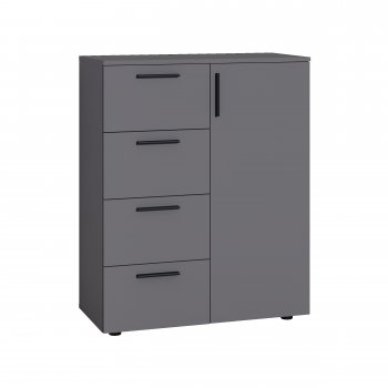 Комод Эйр 16.241 графит (Моби) в Сысерти - sysert.mebel-e96.ru