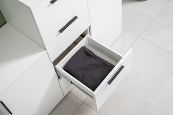 Стенка Эйр модульная, белый (Моби) в Сысерти - sysert.mebel-e96.ru