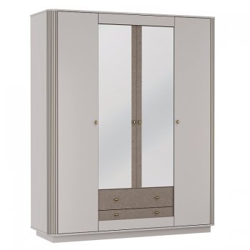 Шкаф 1700 мм Фантазия 34.01 кашемир (Олмеко) в Сысерти - sysert.mebel-e96.ru