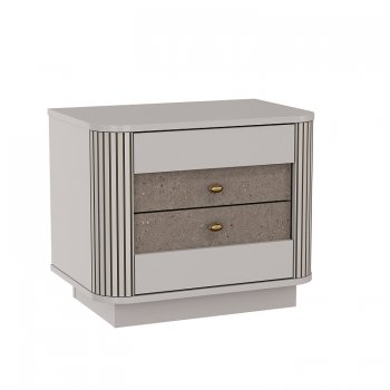 Тумба прикроватная Фантазия 34.17 кашемир (Олмеко) в Сысерти - sysert.mebel-e96.ru