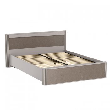 Кровать двуспальная Фантазия 34.25 - 02 кашемир (Олмеко) в Сысерти - sysert.mebel-e96.ru