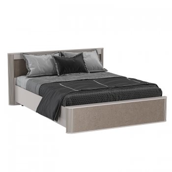 Кровать двуспальная Фантазия 34.25 - 02 кашемир (Олмеко) в Сысерти - sysert.mebel-e96.ru