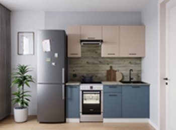 Кухонный гарнитур Фьюжн 2000 мм в Сысерти - sysert.mebel-e96.ru