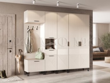 Прихожая Флэш модульная, кашемир (Миф) в Сысерти - sysert.mebel-e96.ru
