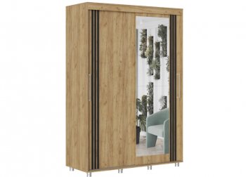 Шкаф-купе 1500 мм Форест крафт золотой(Стиль) в Сысерти - sysert.mebel-e96.ru