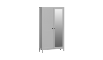 Шкаф для одежды 2-х дв. с комб. дверями Фрея (СБК) в Сысерти - sysert.mebel-e96.ru