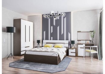 Спальный гарнитур Гаванна модульный (Текс) в Сысерти - sysert.mebel-e96.ru