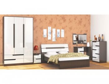 Спальный гарнитур Гаванна модульный (Текс) в Сысерти - sysert.mebel-e96.ru