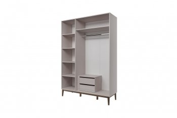 Шкаф 1500 мм распашной ШР 3 Гориция лен (БМ) в Сысерти - sysert.mebel-e96.ru