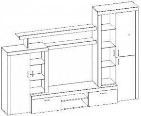 Гостиная Орландо в Сысерти - sysert.mebel-e96.ru