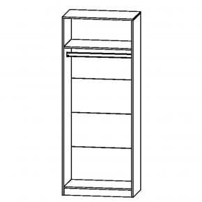 Гостиная Прага (модульная) Анкор белый в Сысерти - sysert.mebel-e96.ru