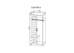 Стенка Софи (модульная) (ДСВ) в Сысерти - sysert.mebel-e96.ru