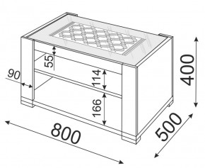 Стенка Тиффани (М 05-05-09-11-12-13-14) (Риннер) в Сысерти - sysert.mebel-e96.ru