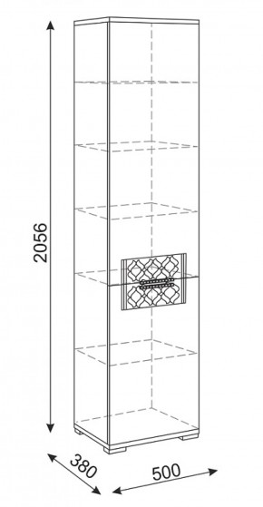 Стенка Тиффани (М 05-05-09-11-12-13-14) (Риннер) в Сысерти - sysert.mebel-e96.ru