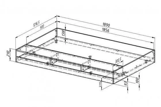 Кровать двухъярусная Гранада-1КВ с выкатной кроватью в Сысерти - sysert.mebel-e96.ru