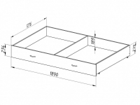 Кровать 2-х ярусная Гранада-2Я в Сысерти - sysert.mebel-e96.ru