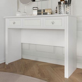 Стол туалетный Грация белый (БМ) в Сысерти - sysert.mebel-e96.ru