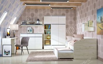 Набор детской мебели Гретта модульный (Памир) в Сысерти - sysert.mebel-e96.ru