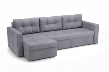 Диван угловой Грейс (рогожка SHE980 (серый)) (Софт) в Сысерти - sysert.mebel-e96.ru