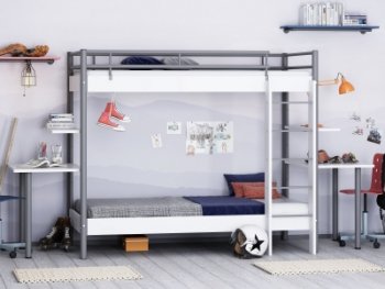 Кровать двухъярусная Хельга Композиция 25 в Сысерти - sysert.mebel-e96.ru
