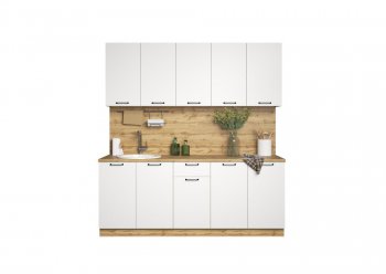 КУхонный гарнитур Хелмер 2000 мм (Сурская) в Сысерти - sysert.mebel-e96.ru