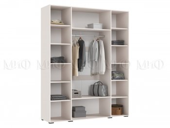 Шкаф 1800 мм Ирис с антресолью кашемир (Миф) в Сысерти - sysert.mebel-e96.ru